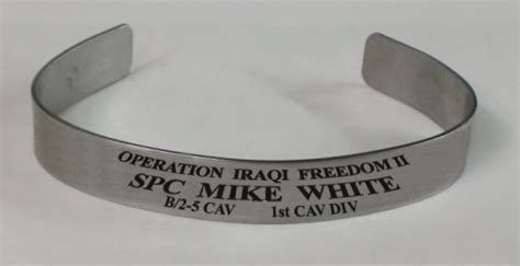 Military Memorial Bracelets