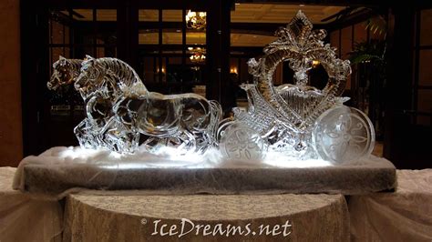 Amazing Wedding Ice Sculptures