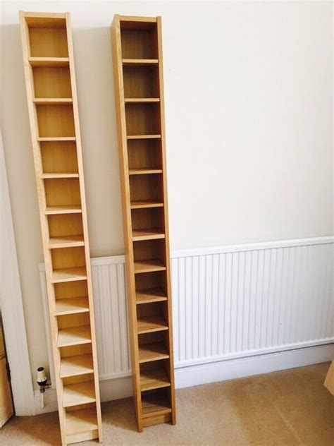 IKEA billy / gdenby cd / DVD storage unit oak veneer | in Plymouth, Devon | Gumtree