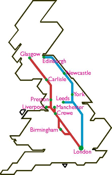 East & West Coast Main Lines