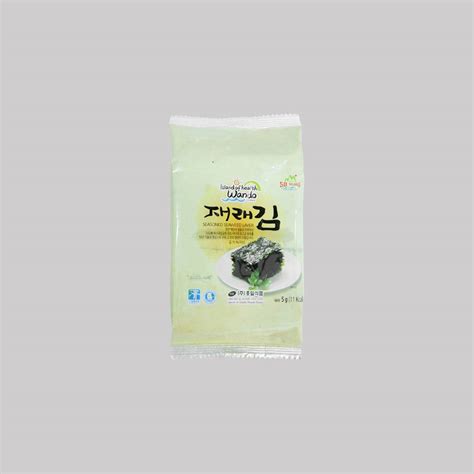 LUNCH BOX SEASONED SEAWEED LAVER 9-Pack 45g - WANDOC MALL