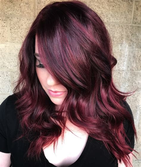 47+ Burgundy Hair Colors And Styles Background - Splat Hair Color