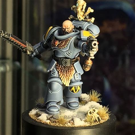 Space Wolves Primaris Intercessor Sergeant by Max Faleij in 2021 ...