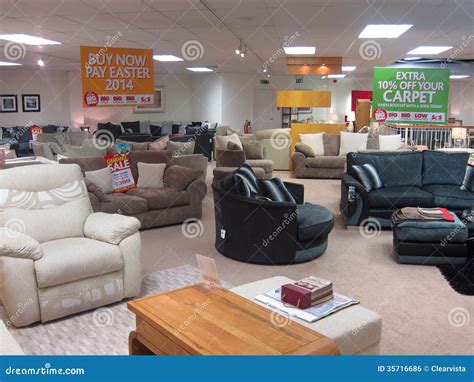 Showroom In A Furniture Store. Editorial Photo - Image: 35716686