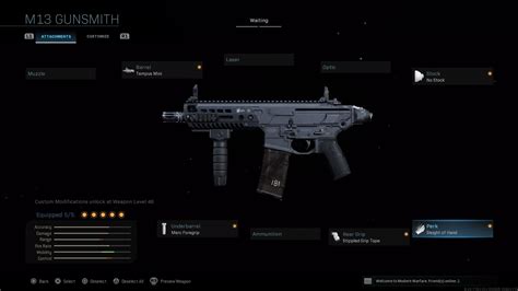 The best M13 loadout in Call of Duty: Modern Warfare and Warzone - Dot ...