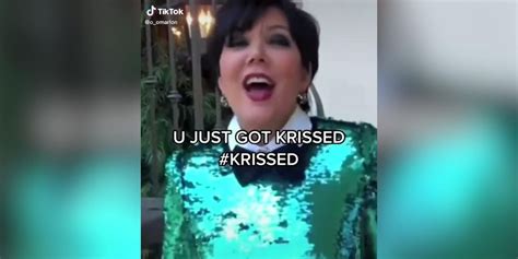 'Krissed': A Kris Jenner meme is taking over TikTok | indy100