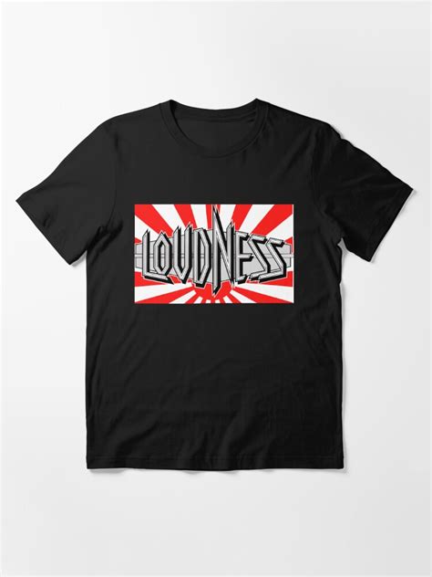 "Loudness Band - Logo " Essential T-Shirt for Sale by travihowel | Redbubble