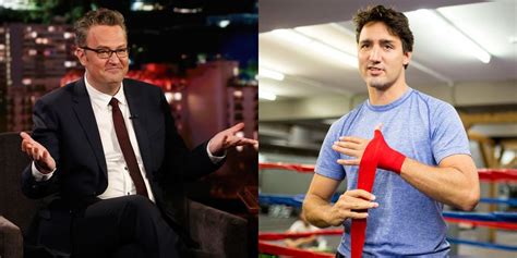 Matthew perry responds to justin trudeau s request for a rematch – Artofit