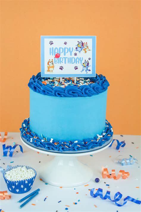 Bluey Cake - Sweets & Treats Blog