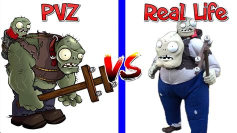 Plants vs Zombies All Characters in Real Life - YouTube