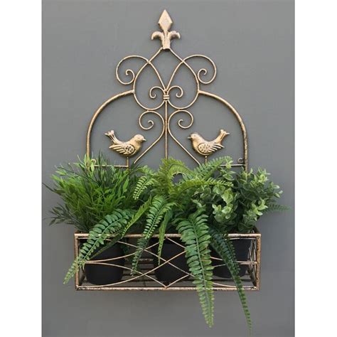 Marlow Home Co. Metal Wall Planter & Reviews | Wayfair.co.uk