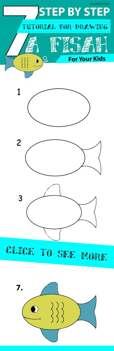 How To Draw A Simple Fish Step By Step at Drawing Tutorials