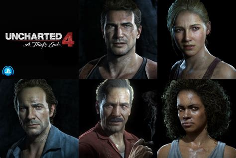 Uncharted 4 Characters