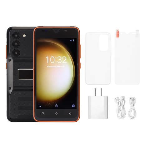 5.0in Unlocked Phone Rugged for Android 10 4GB 32GB Support 2.4G WIFI ...