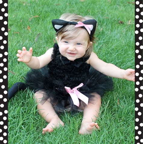 Black Cat Costume Tutu Baby Girl Halloween Costume by TutuDoll, $29.99 | Halloween costumes for ...