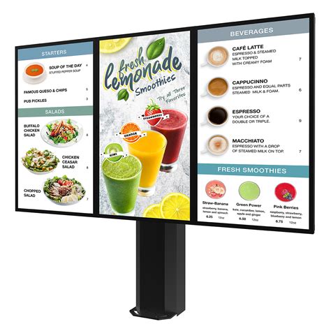 Peerless-AV Introduces Universal Outdoor Digital Menu Boards for QSR and Retail Drive-Thrus - LAVNCH