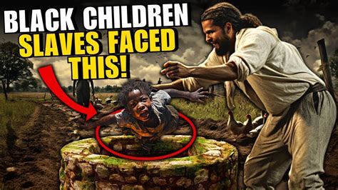 This Painful Was Done To Black Children Slaves During Slavery | Black ...