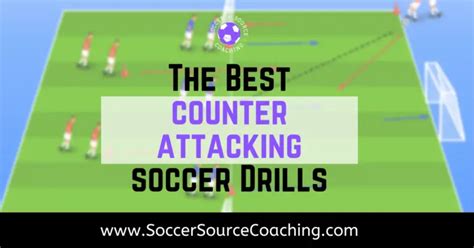 Counter-Attacking Soccer Drills | 5 Drills To Use Now!