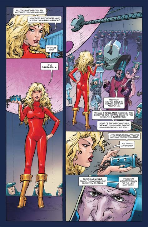 Weird Science DC Comics: Barbarella #1 Review and Spoilers