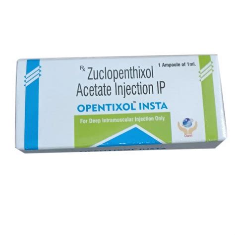 Zuclopenthixol Acetate Injection IP, 1amp Of 1ml at Rs 360/box in Ranchi