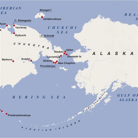 reposo herir Melodramático mapa de siberia y alaska Instalaciones Barón ...