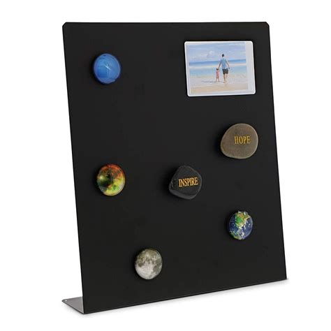 Large Metal Magnet Board Magnetic Bulletin Board for Wall Tabletops Refrigerator Home Reception ...