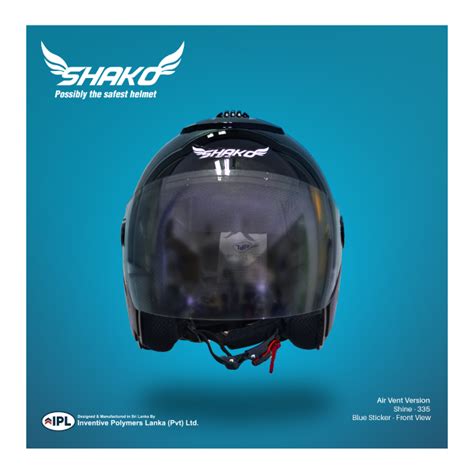 SHAKO Airvent Gloss Open Face Motor-Bike Helmet: Best SHAKO Automotive ...