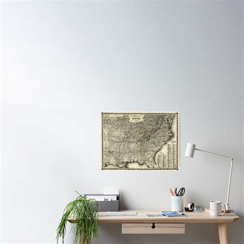 "The Lost Cause, Civil War Map (1861-1865)" Poster for Sale by allhistory | Redbubble