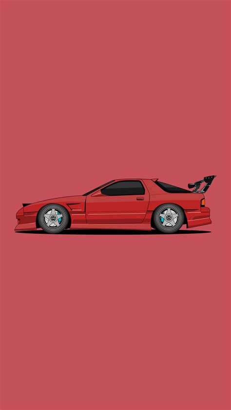 MAZDA RX7 FC VECTOR ILLUSTRATION by Yudhono on DeviantArt