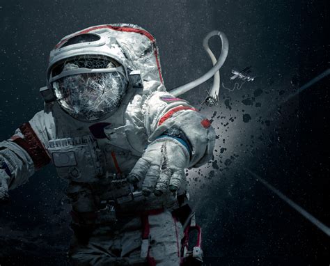 ArtStation - Astronaut lost in space