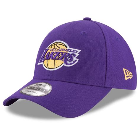 New Era Los Angeles Lakers Purple Official Team Color 9FORTY Adjustable Hat