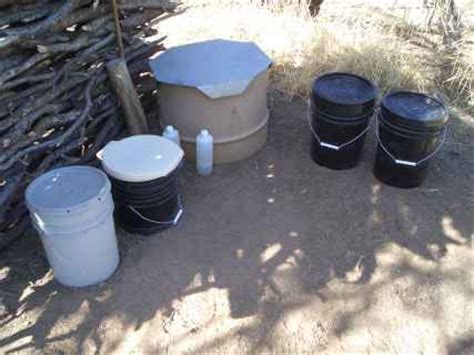 Bucket-to-Barrel Composting Toilet System