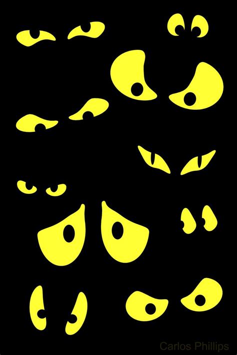 Spooky Eyes by Carlos Phillips | Halloween classroom decorations, Spooky eyes, Halloween eyes