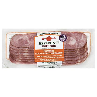 Applegate Natural Uncured Good Morning Bacon, 8 oz – Central Market