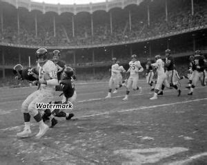 NFL 1956 Championship Game New York Giants Frank Gifford vs Bears 8 X ...