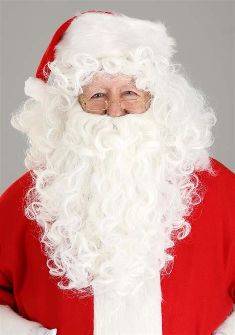 Plus Size Men's Holiday Santa Claus Costume