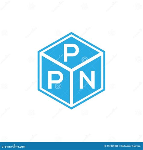 PPN Letter Logo Design on Black Background. PPN Creative Initials ...