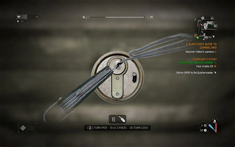 Lockpicking - Always Succeed at Dying Light Nexus - Mods and community