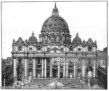 Basilica Di San Pietro In Rome Stock Clipart | Royalty-Free | FreeImages