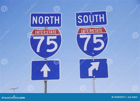 Freeway signs stock photo. Image of america, north, states - 26282810