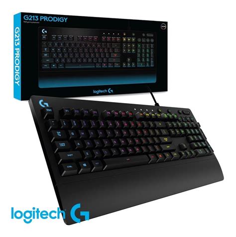 TECLADO GAMING LOGITECH G213 PRODIGY RETROILUMINADO TECLAS MESH DOME ...