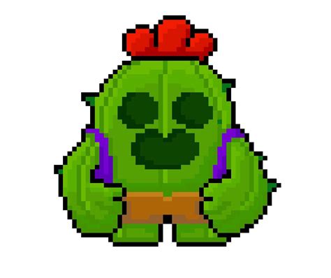 Mario Spike Pixel Art