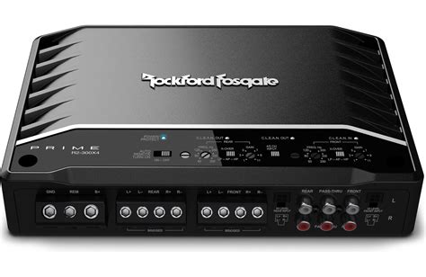 ROCKFORD FOSGATE R2-300X4 PRIME 4CHANNEL AMPLIFIER - Driving Sound