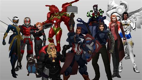 Overwatch Avengers crossover skins is the best concept yet - Dexerto