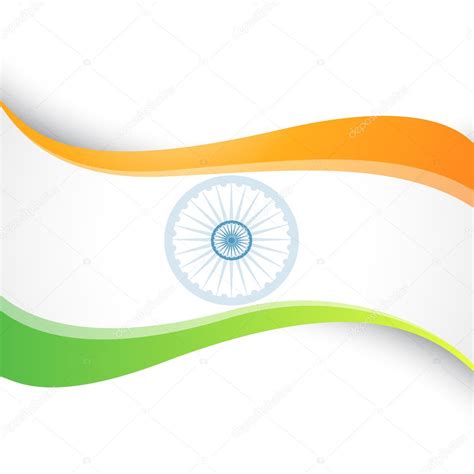 Indian flag design — Stock Vector © pinnacleanimate #8593957