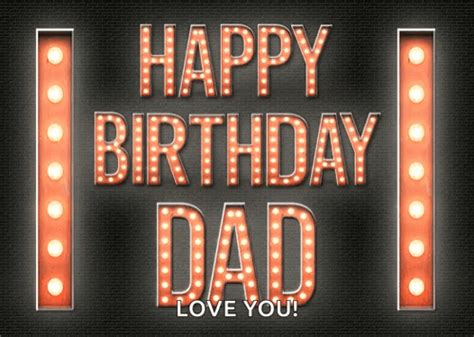 Happy Birthday Dad I Love You