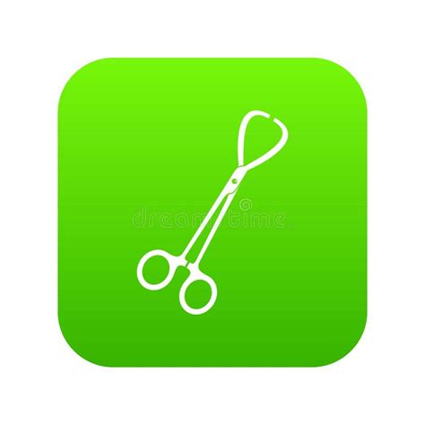 Surgical Forceps Icon Outline Stock Vector - Illustration of dental ...