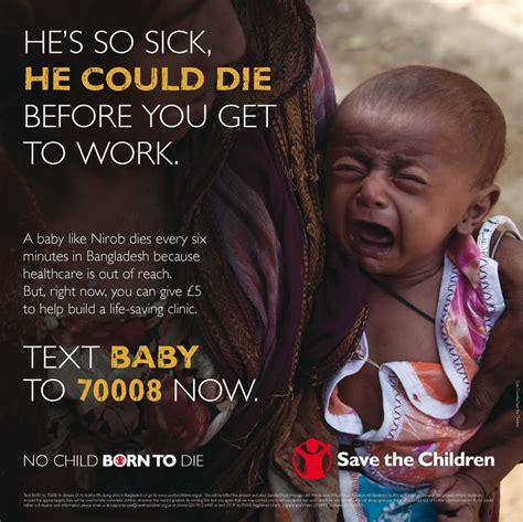 Save the Children overground ads. LOOK AT THAT PICTURE. | GOOD Agency ...