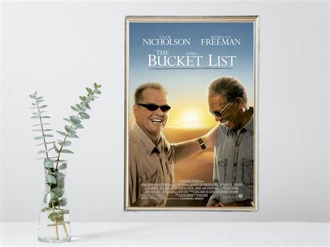 The Bucket List Movie Poster Vintage Movie Poster Limited - Etsy