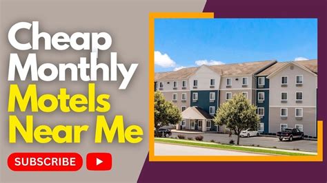 Cheap Monthly Motels Near Me - YouTube